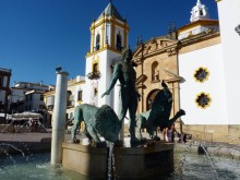Plaza del Socorro en Ronda